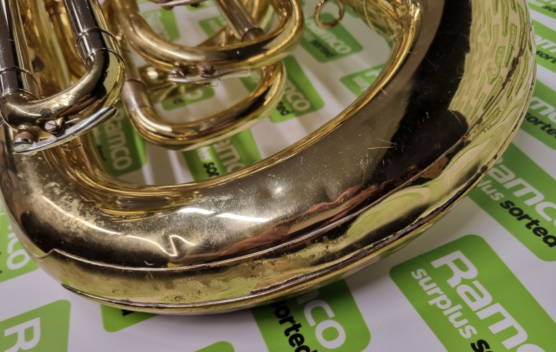 Besson Sovereign BE982 tuba in case - serial number: 100408 - Image 3 of 15