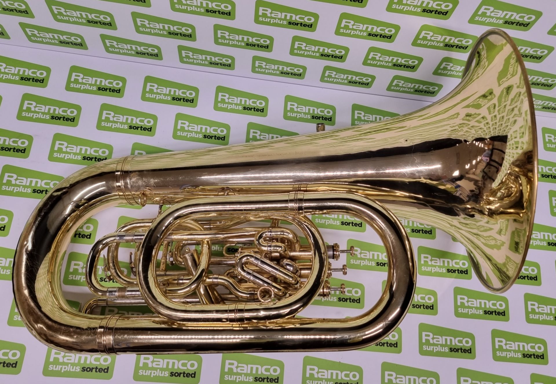 Besson Sovereign BE982 tuba in case - serial number: 100408 - Image 8 of 15