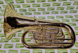 Besson Sovereign BE982 tuba in case - serial number: 100408