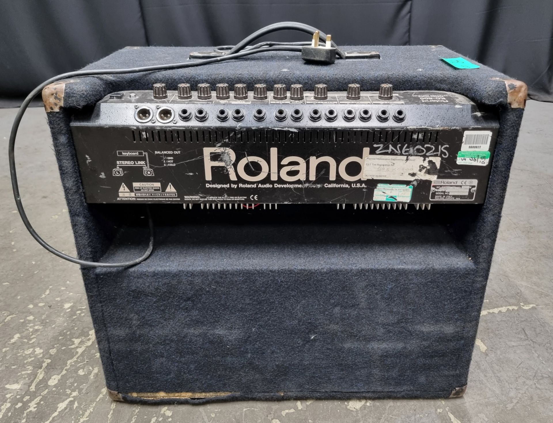 Roland KC-500 Keyboard 150 watt amplifier - serial number: ZN60215 - Image 4 of 5