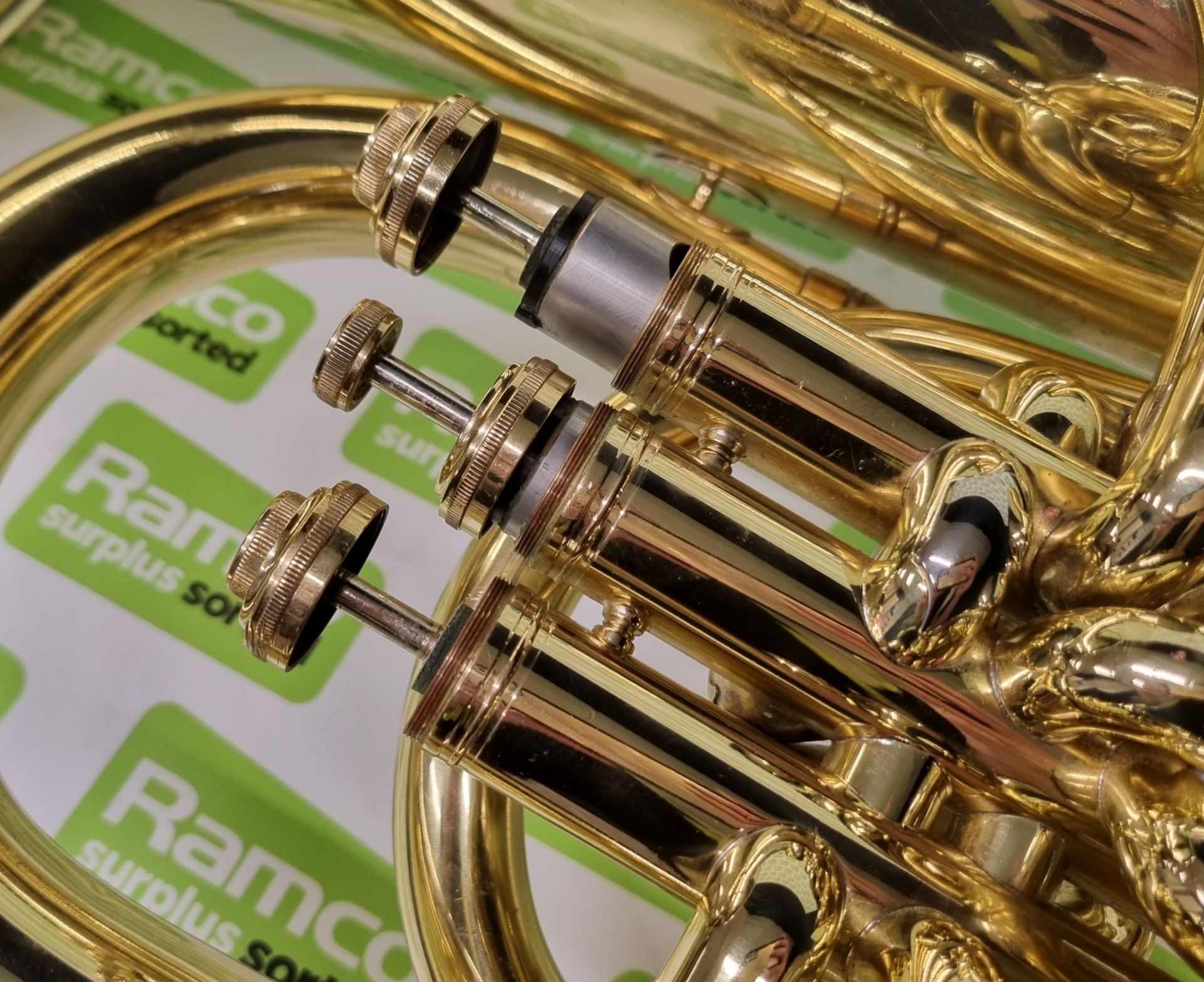 Besson Sovereign BE982 tuba in case - serial number: 100408 - Image 5 of 15