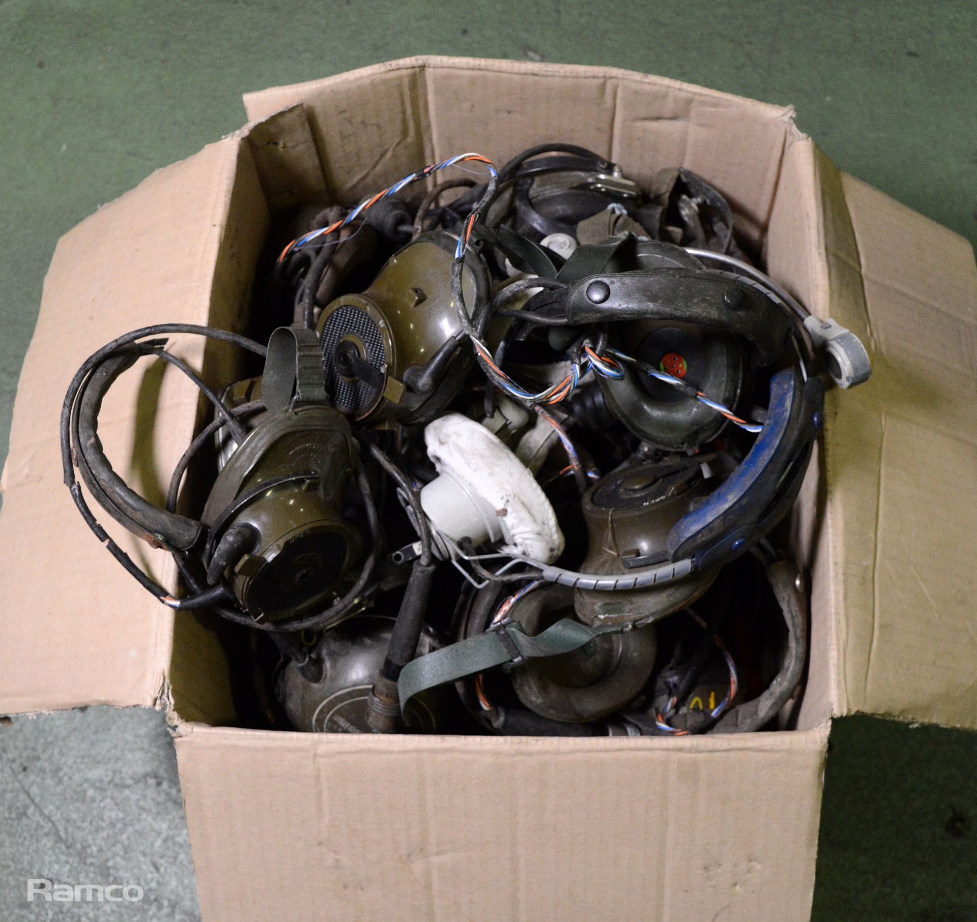 Clansman headsets - AS SPARES OR REPAIRS
