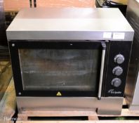 Fri-Jado TG 4M electric rotisserie chicken oven - 61x83x72cm