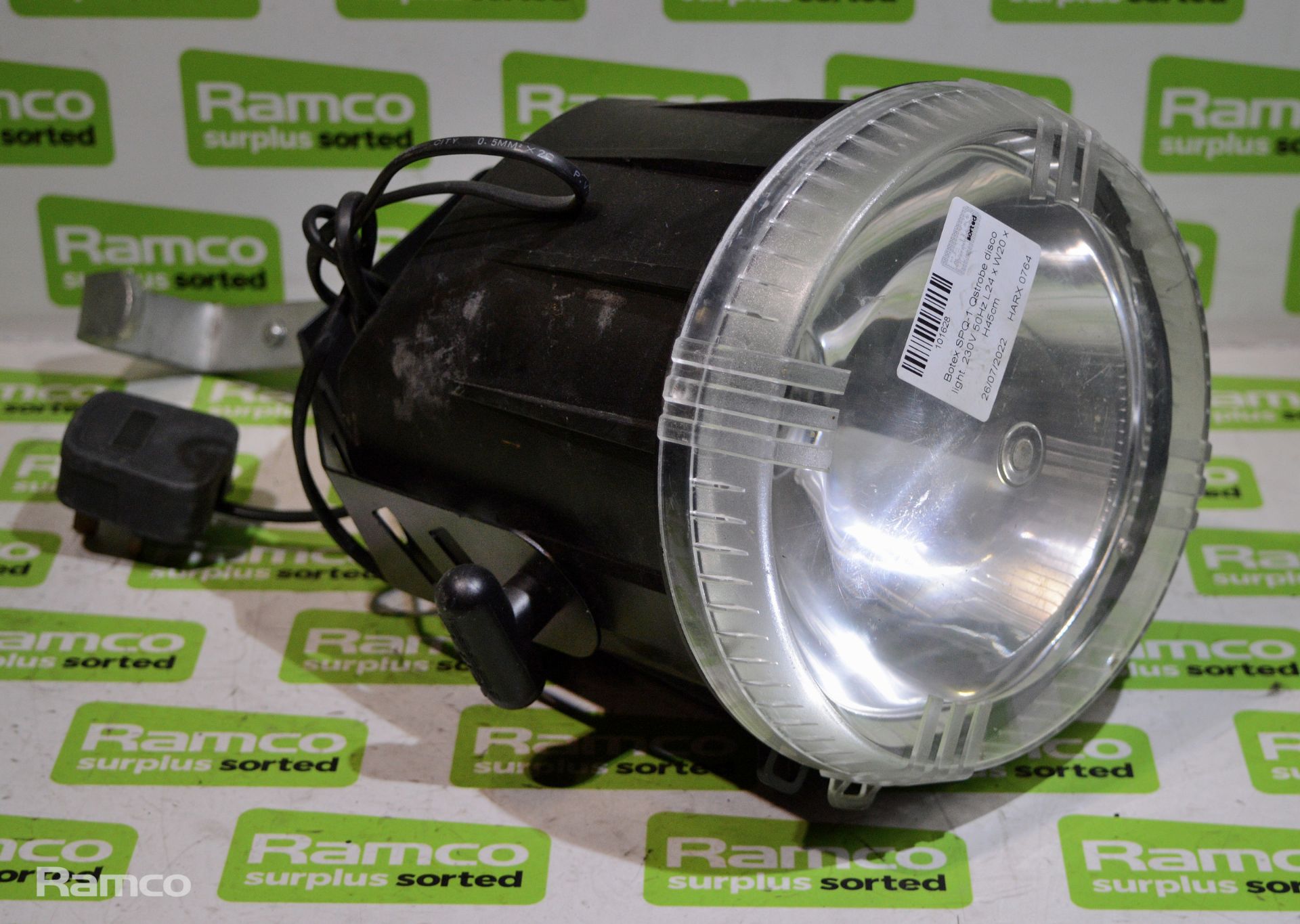 Botex SPQ-1 Qstrobe disco light. 230V 50Hz L24 x W20 x H45cm