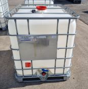 Schultz 1000 Litre IBC container - with frame