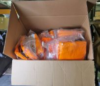 17x Contamination/disrobe kit. Size - Infant. New and unused, but kit is incomplete - cape, shoes an