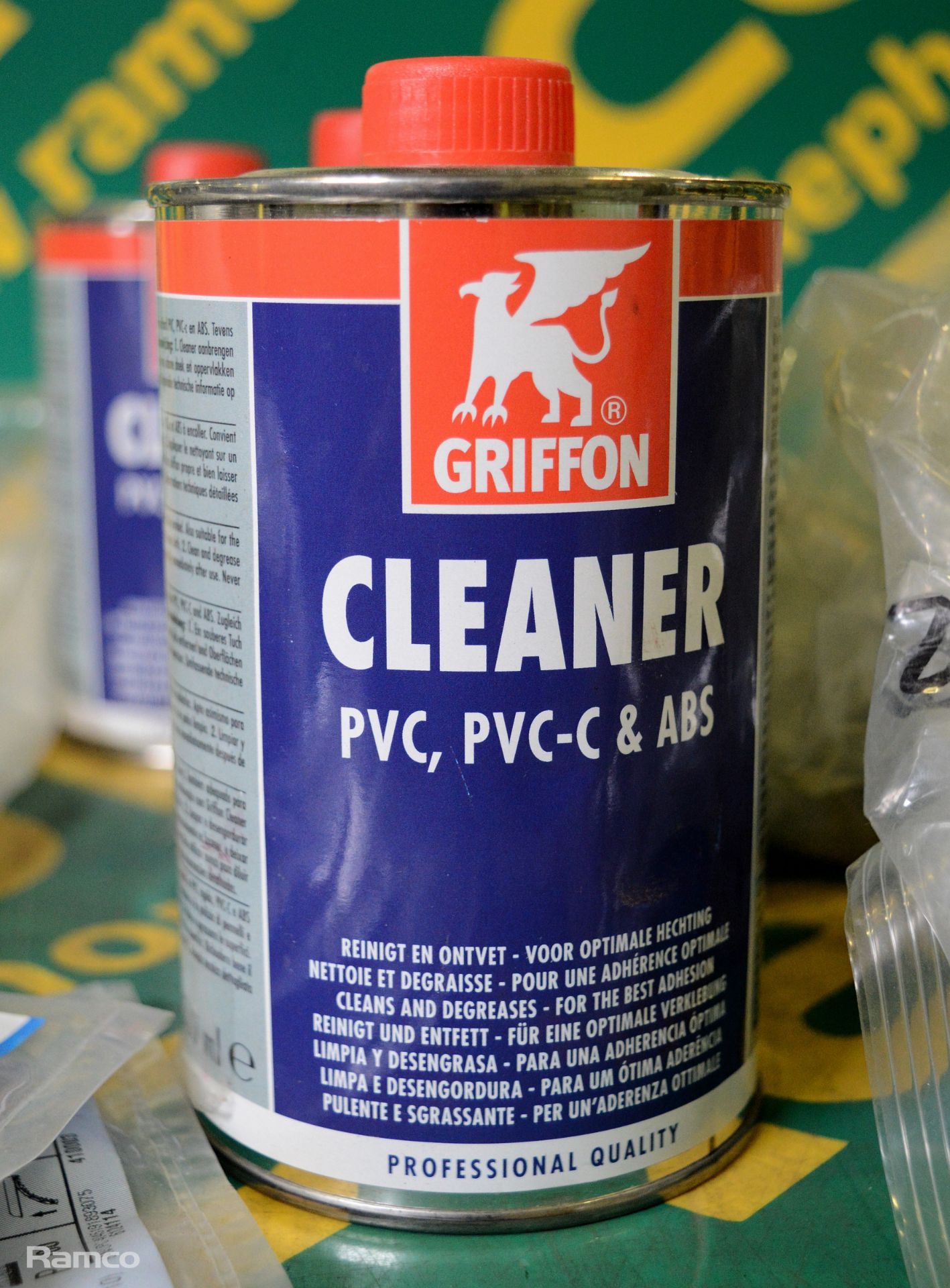 Blue butts, Griffon PVC cleaner, sticker pads, connectors - Image 5 of 6