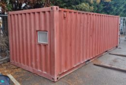 Stonehaven Engineering Ltd transportable storage container ISO 499/99/09