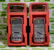 2x Fluke 87V-EX True RMS multimeters