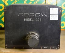 Cordin 220 ultra high-speed gated intensified framing camera systems