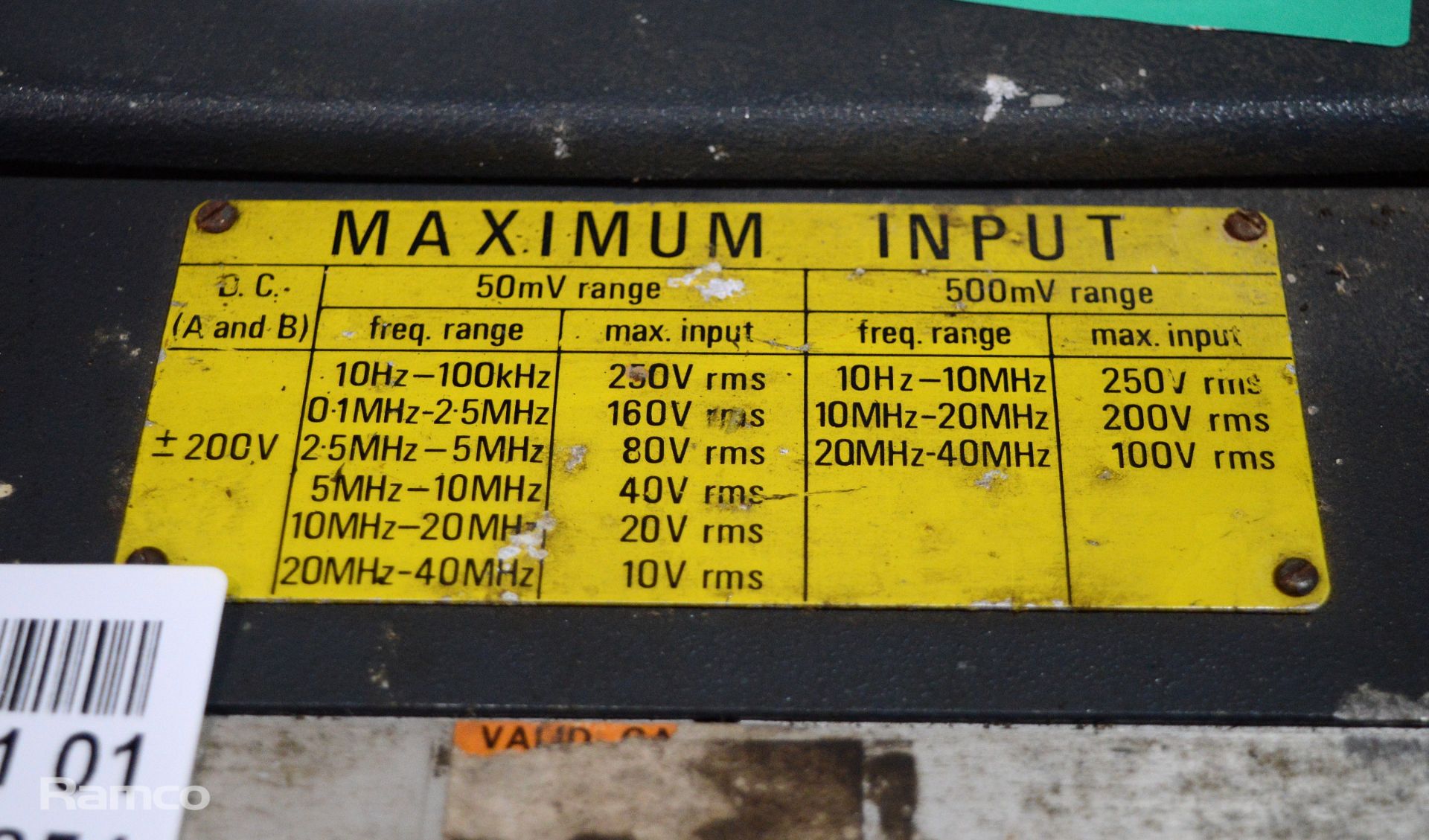 Racal 836 frequency counter - Nixie display - Image 3 of 3