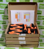 4x Bacho No6 plastic file handles x10 per box