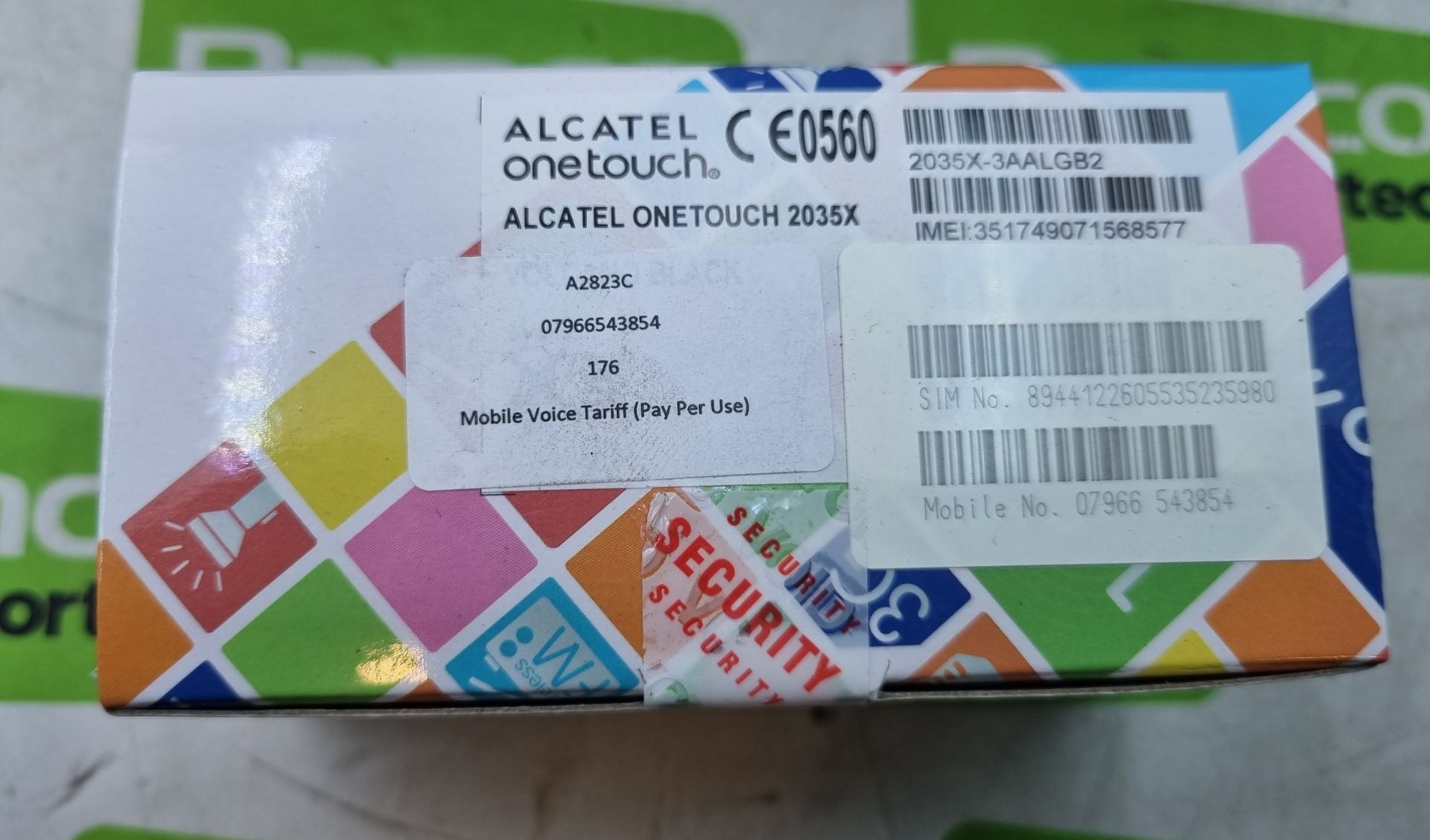 5x Alcatel 2035X One Touch Mobile Phones - Image 3 of 6