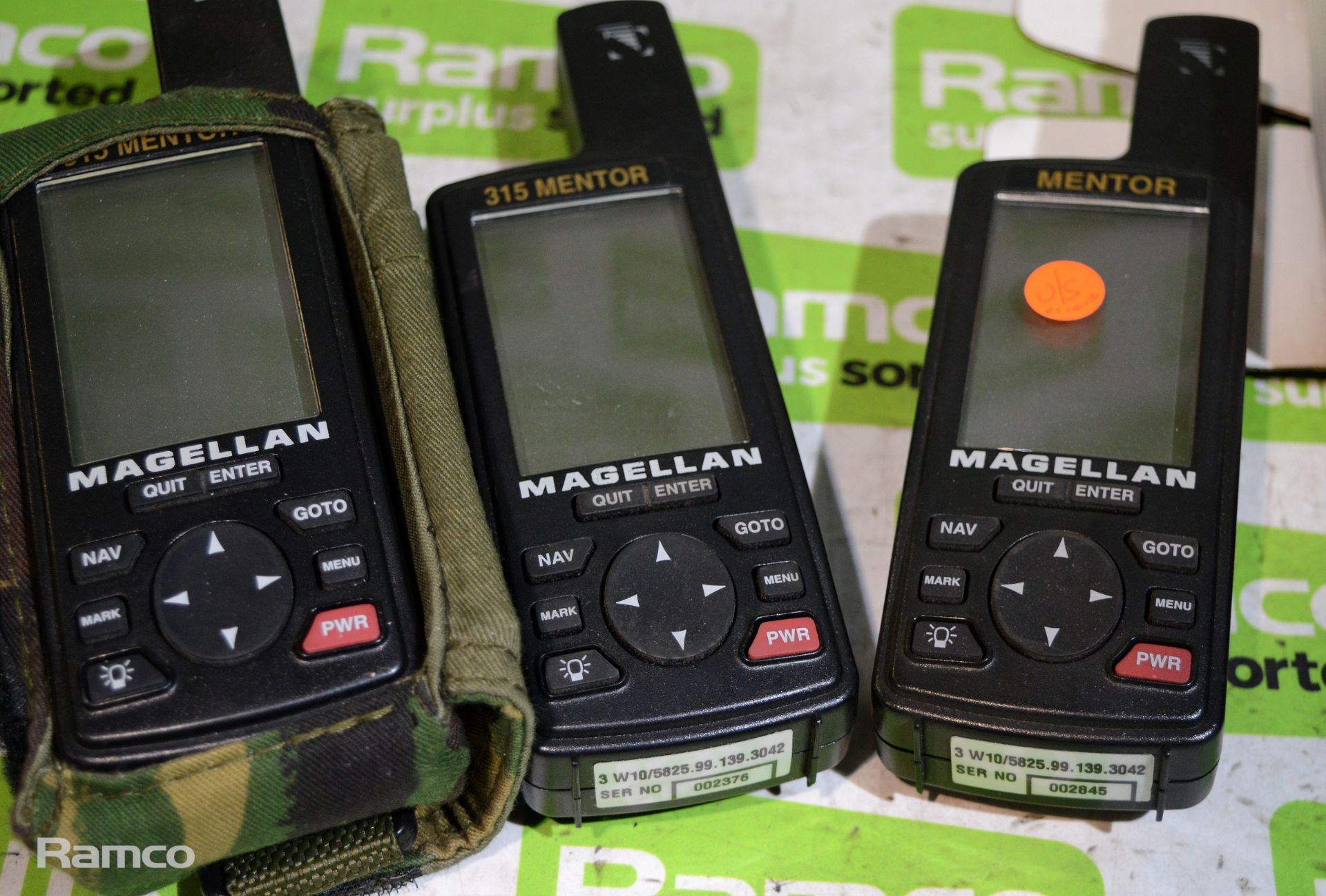 4x Magellan 315 Mentor Handheld RX GPS Unit - Image 2 of 3