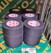 Scapa tape Black - 18 rolls loose - 50mm unknown length