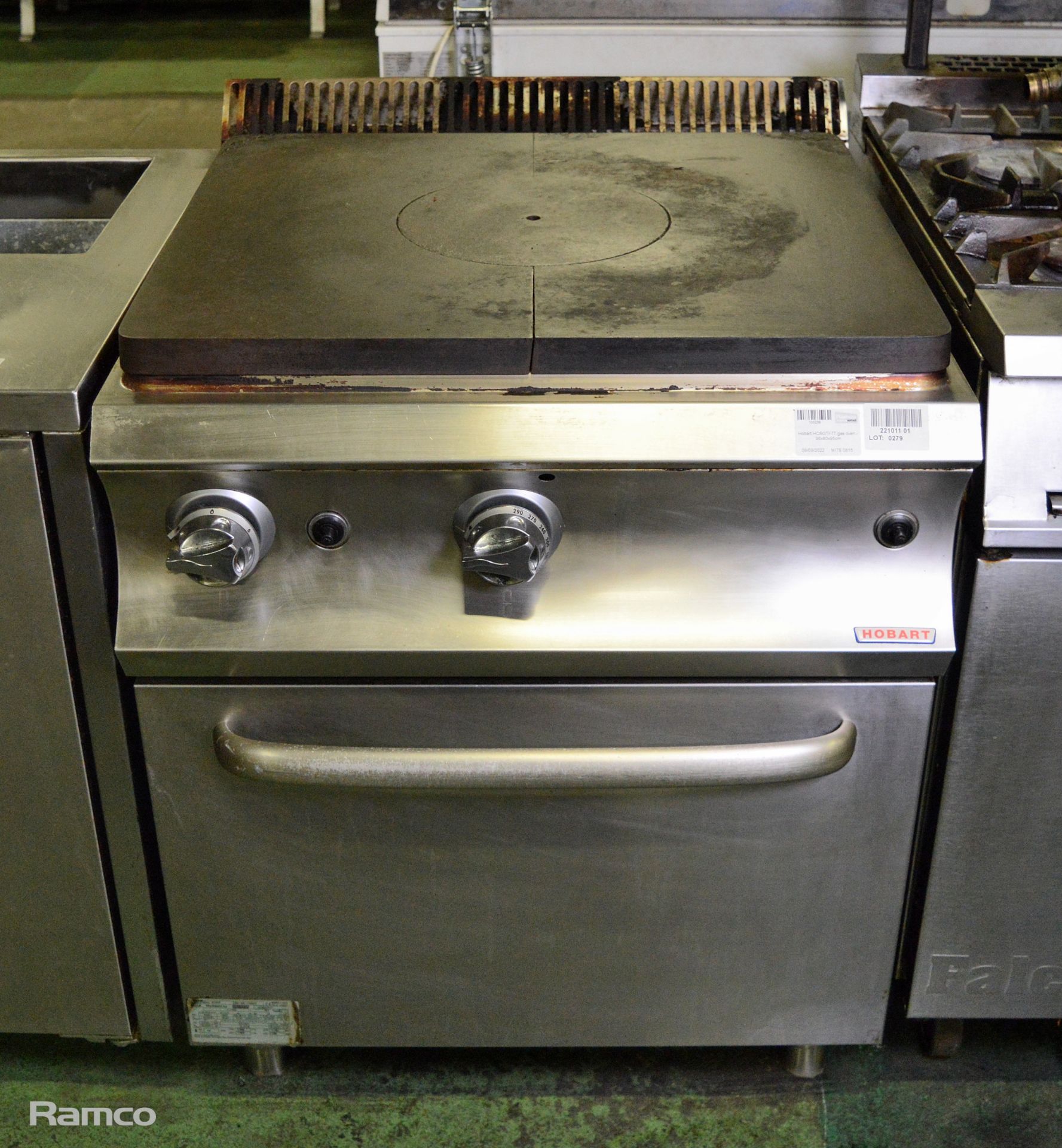 Hobart HCSGTF77 gas oven - 96x80x95cm