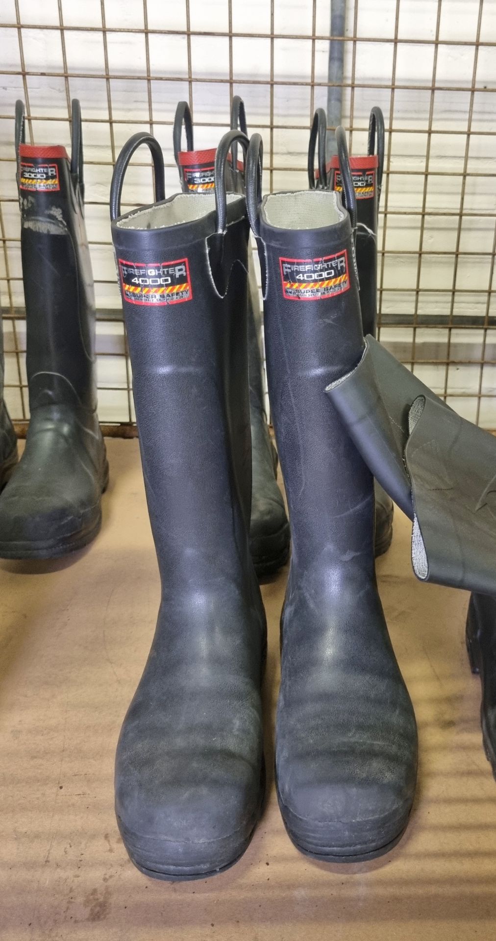 3x FF 3000 rubber safety boot - size 4, FF 3000 rubber safety boot - size 6, FF 3000 rubber safety b - Bild 4 aus 6
