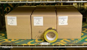 Anixter Black & Yellow Flagging Tape 50mm x 30m 6 Per Box - 6 boxes