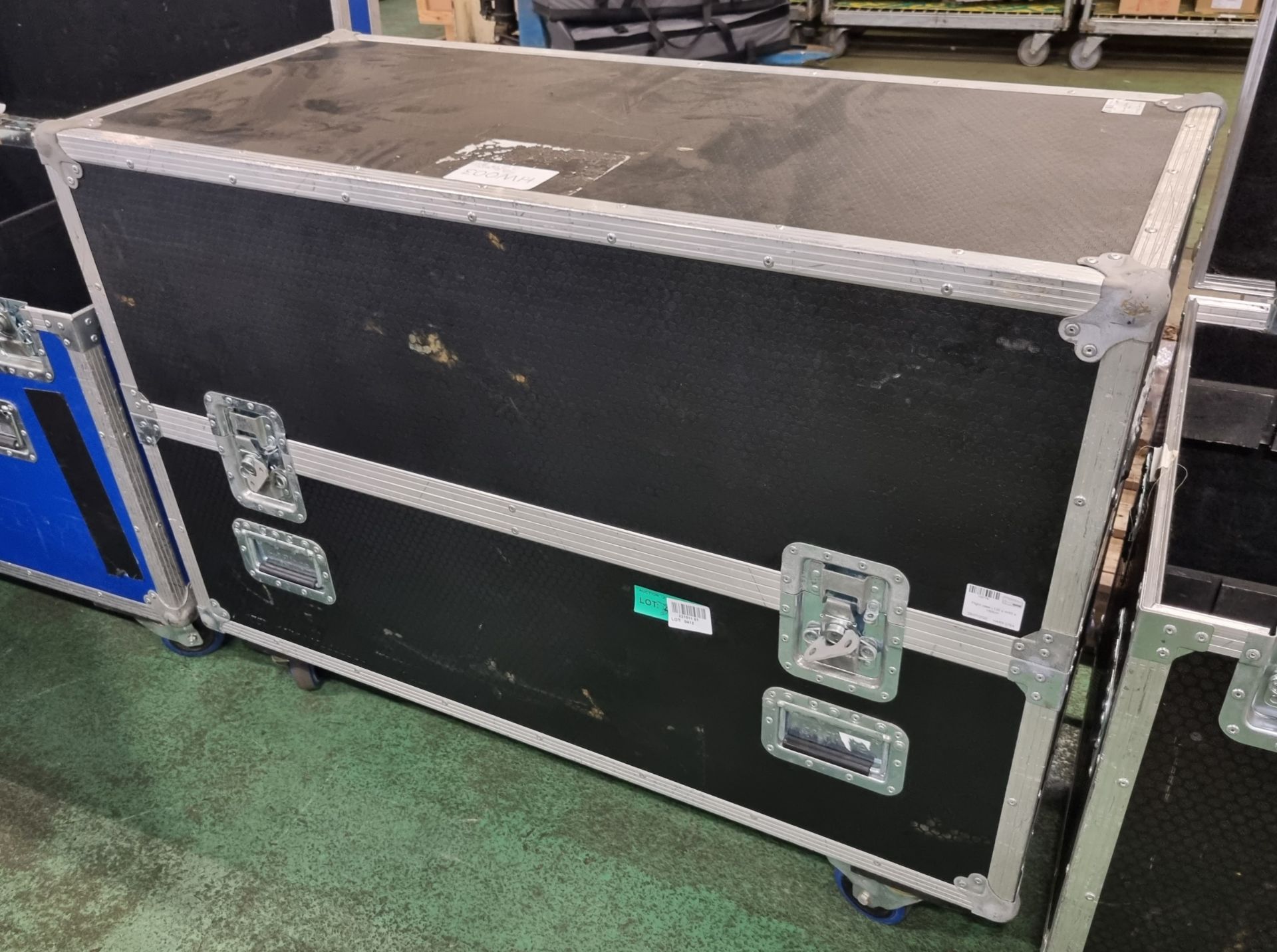 Flight case L120 x W55 x H89cm - Image 2 of 3