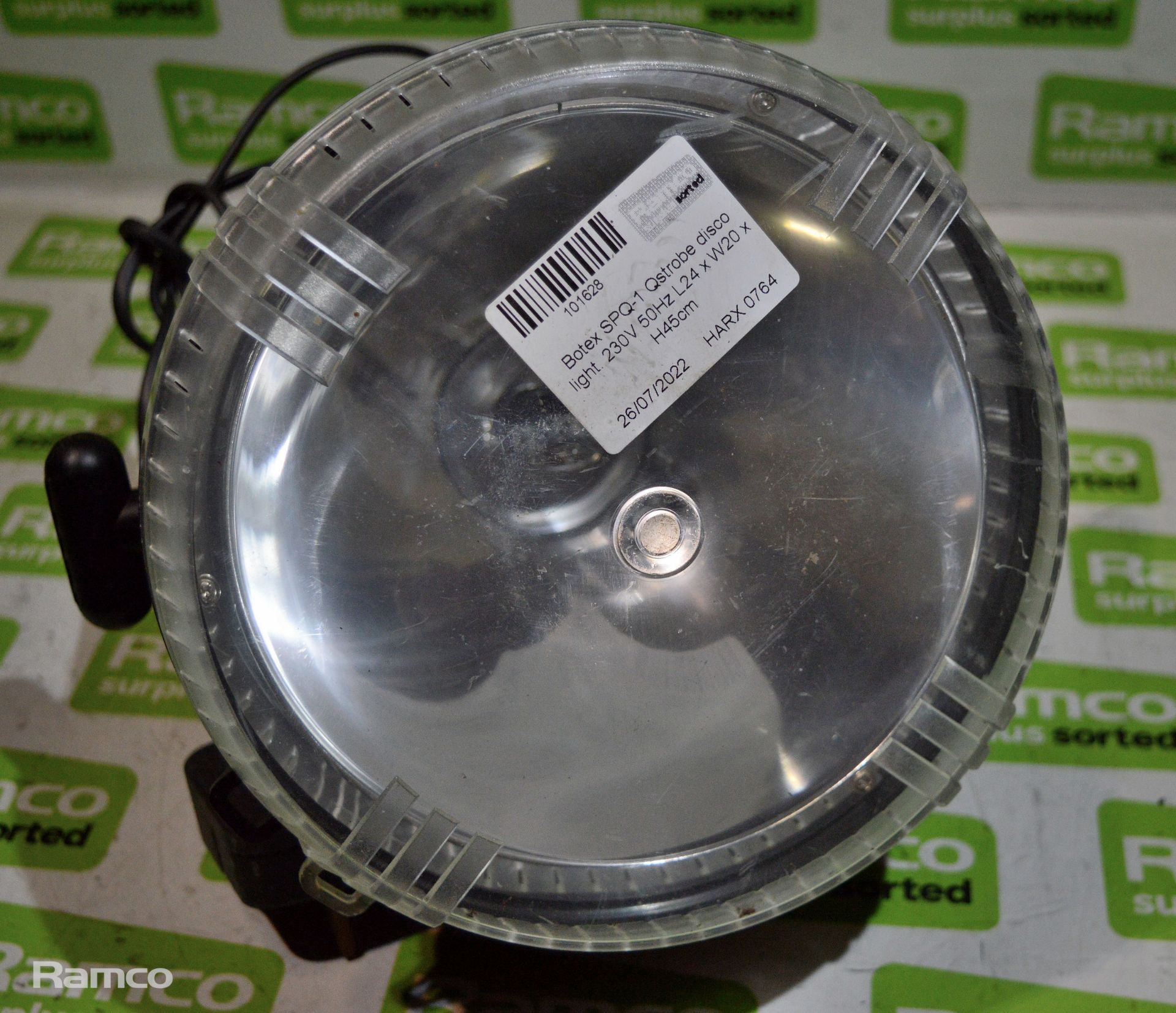 Botex SPQ-1 Qstrobe disco light. 230V 50Hz L24 x W20 x H45cm - Image 4 of 4