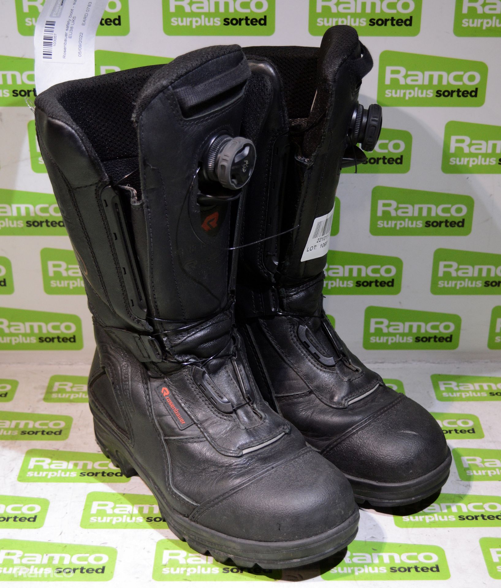 Rosenbauer safety boot - size EU38 UK5