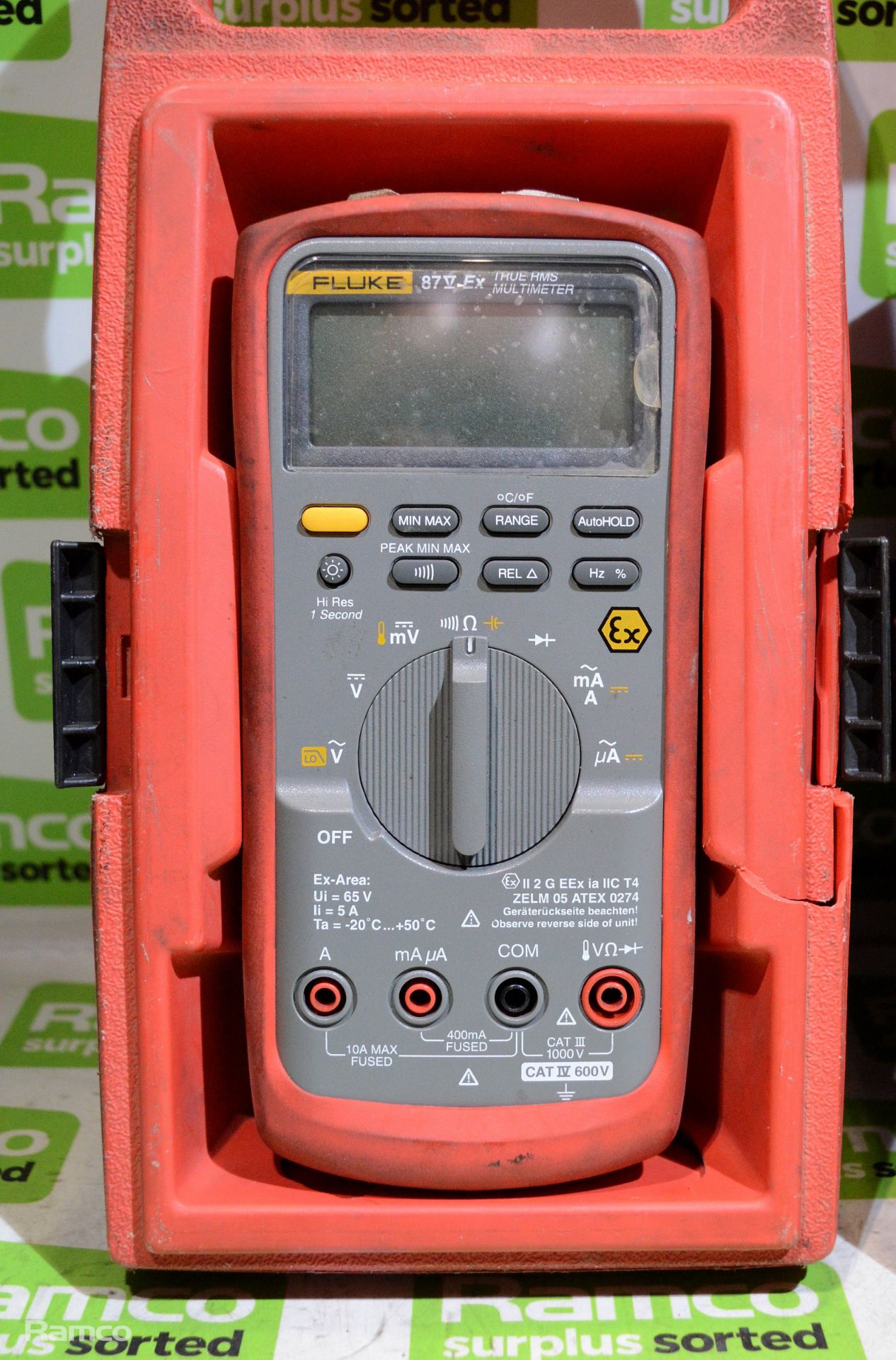 3x Fluke 87V-EX True RMS multimeter - Image 2 of 4