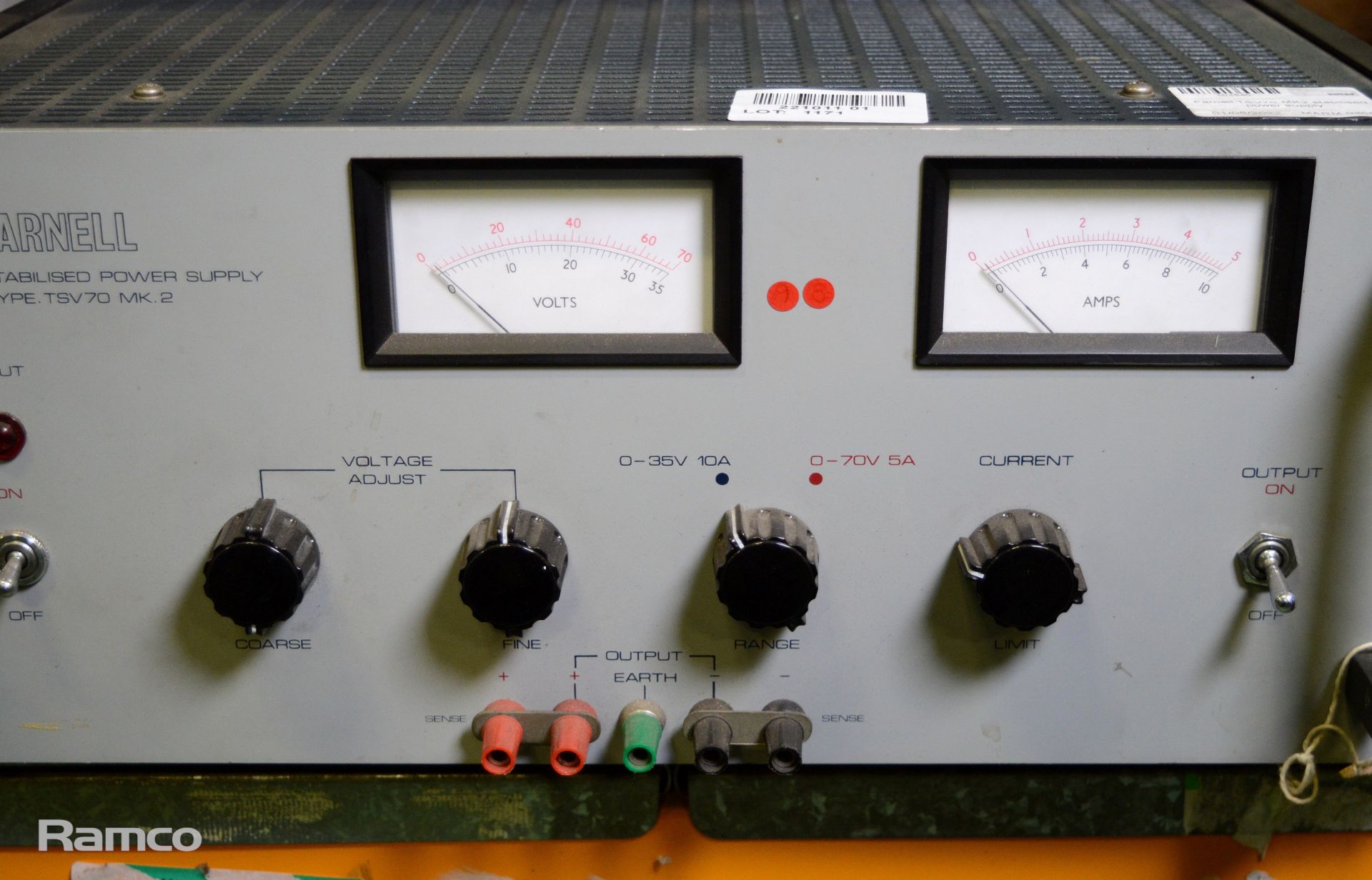 Farnell TSV70 MK2 stabilised power supply - Image 2 of 2