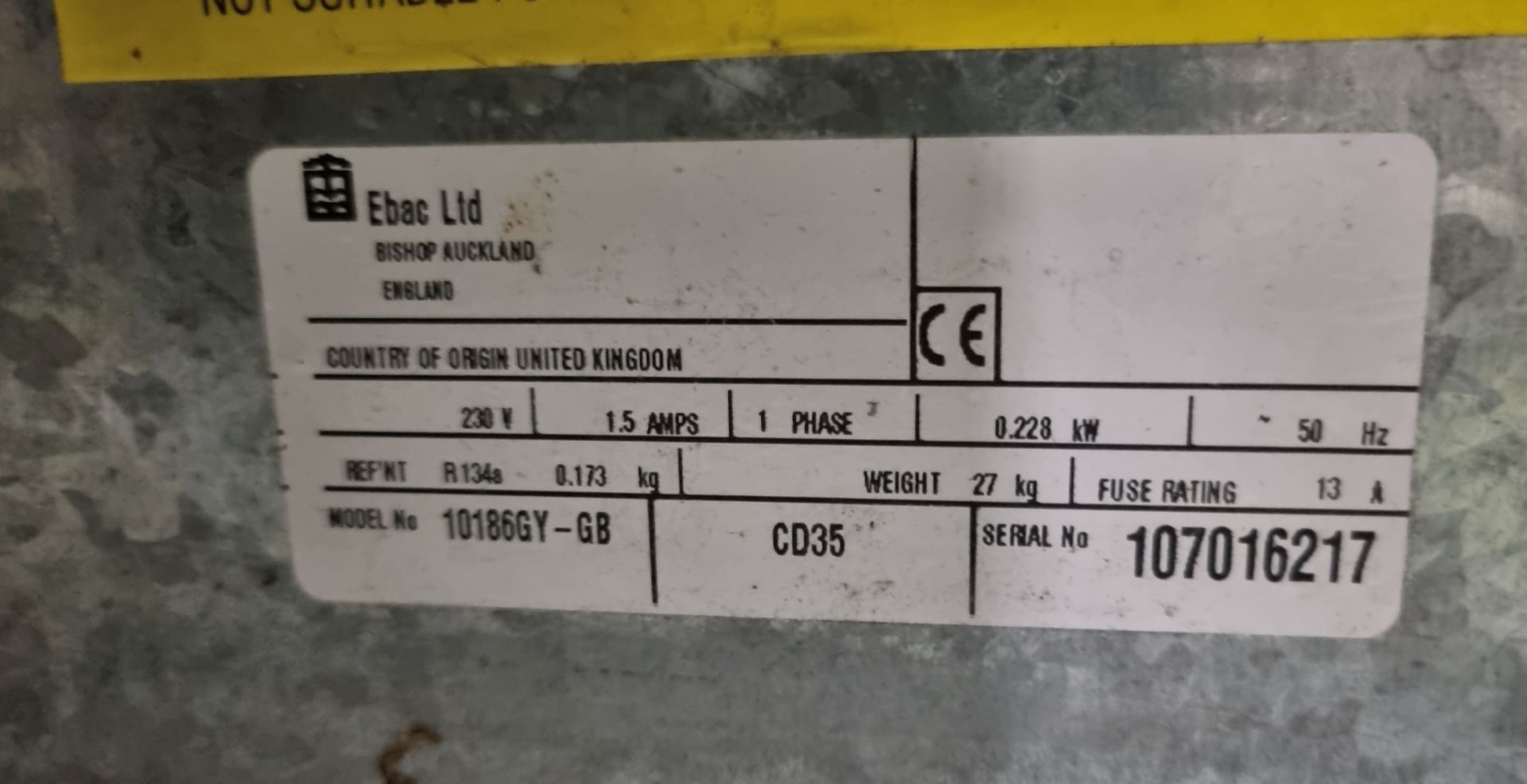 EBAC CD35 Dehumidifier - Image 3 of 3