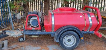 1000 Litre Brendon Bowser Diesel Power Washer with Yanmar Engine - Towable