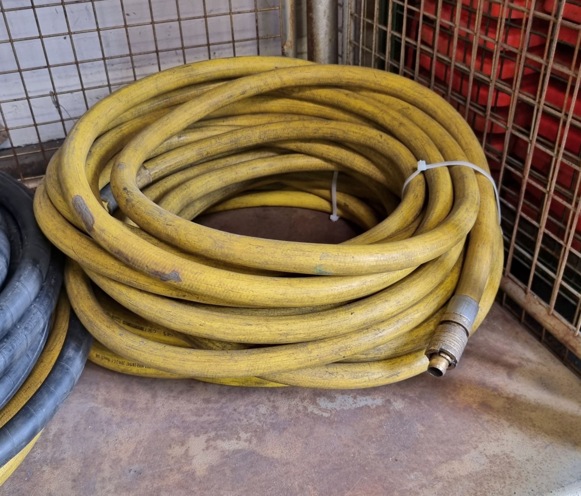 4x High pressure fire booster hose EN1947 - 19mm/55 bar - Image 3 of 4