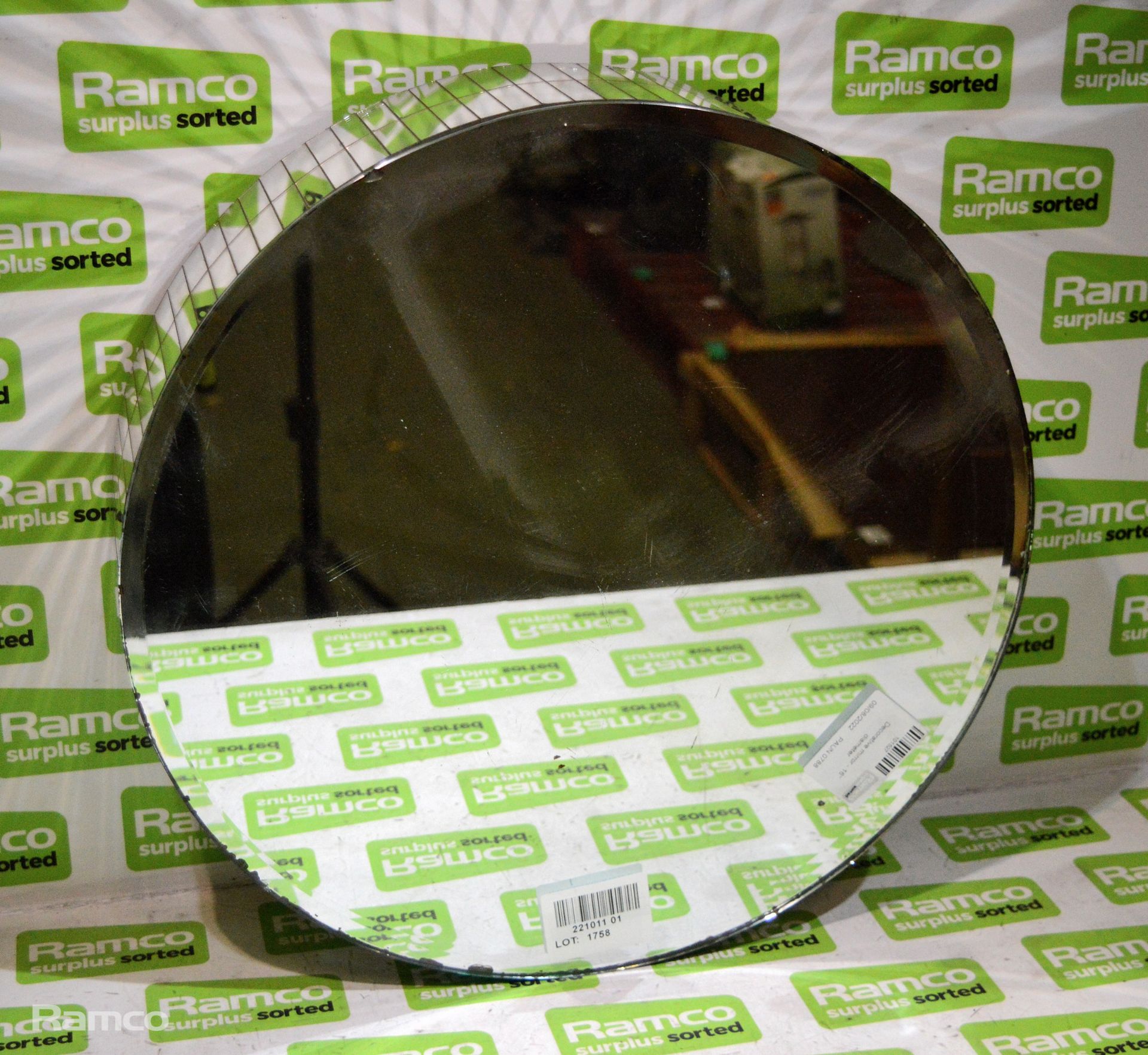 Decorative mirror - 16" diameter