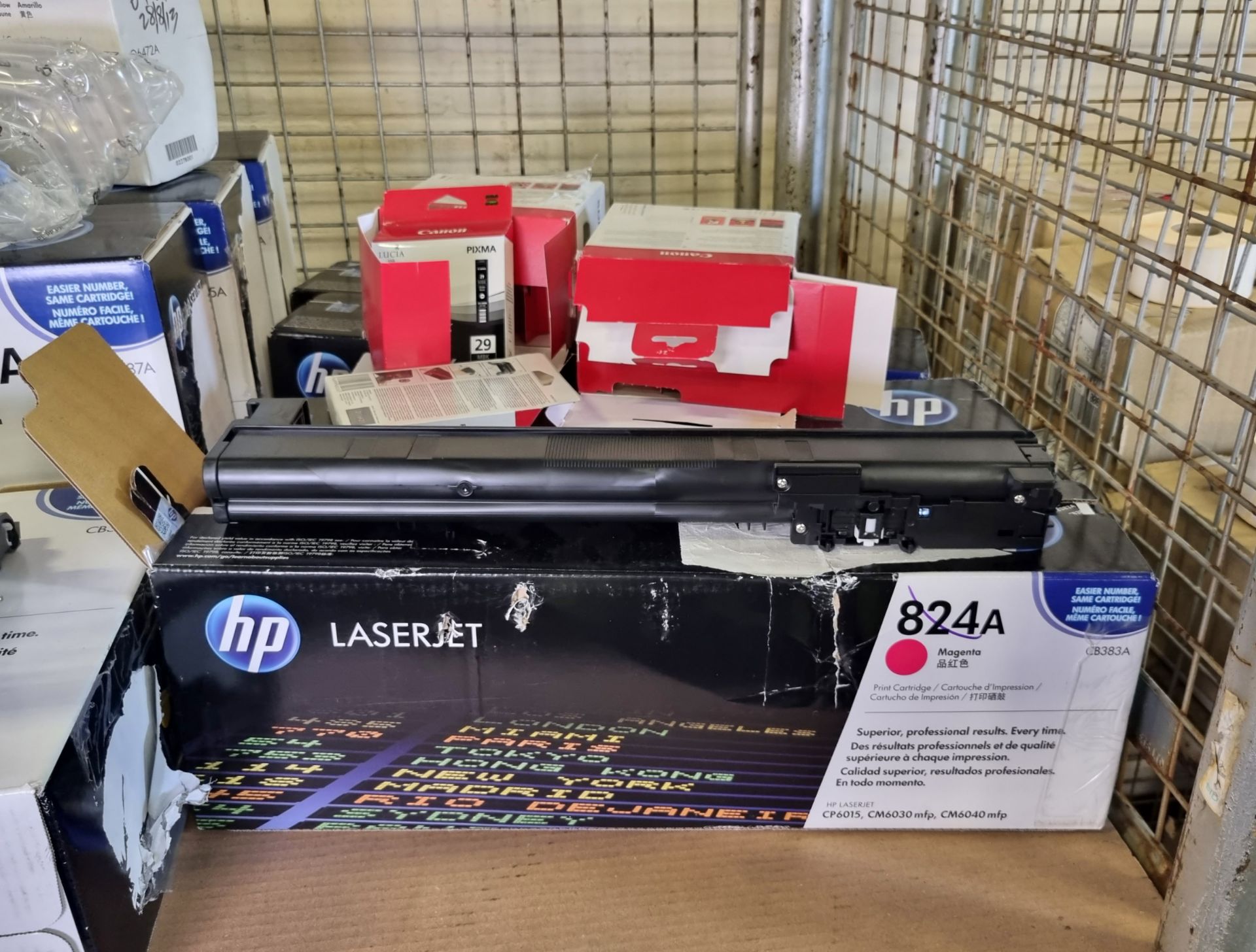 Multiple HP Laserjet print cartridges - x9 units total, 2x Canon PGI-29 6-colour ink cartridge set - Image 3 of 5