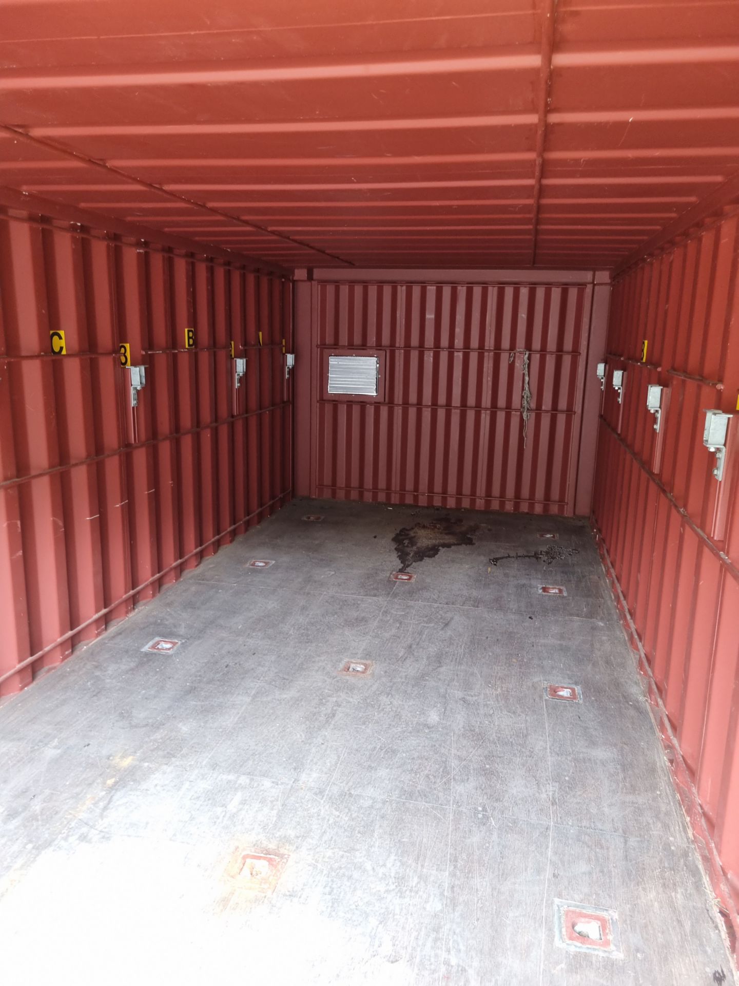 Stonehaven Engineering Ltd transportable storage container ISO 499/99/01 - dimensions: 20ft x 8ft x - Image 6 of 6