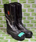 Tuffking fire fighter boots - Size UK 12