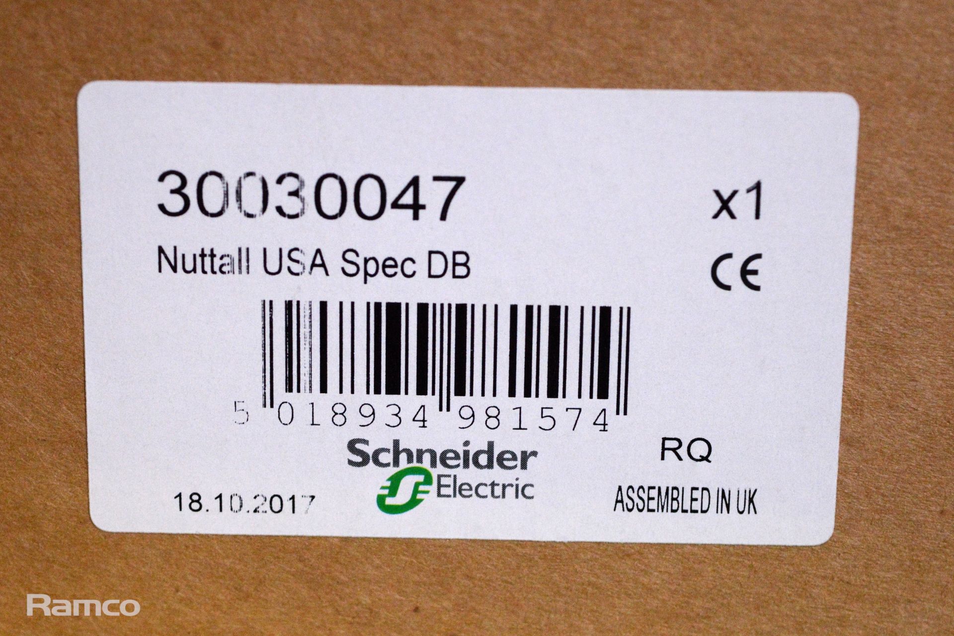 5x Schneider electrical control/fuse box, protected to IP55, 12x12x18cm - Image 2 of 2