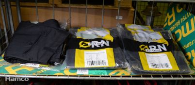 9 pairs of ORN combat trousers - various sizes