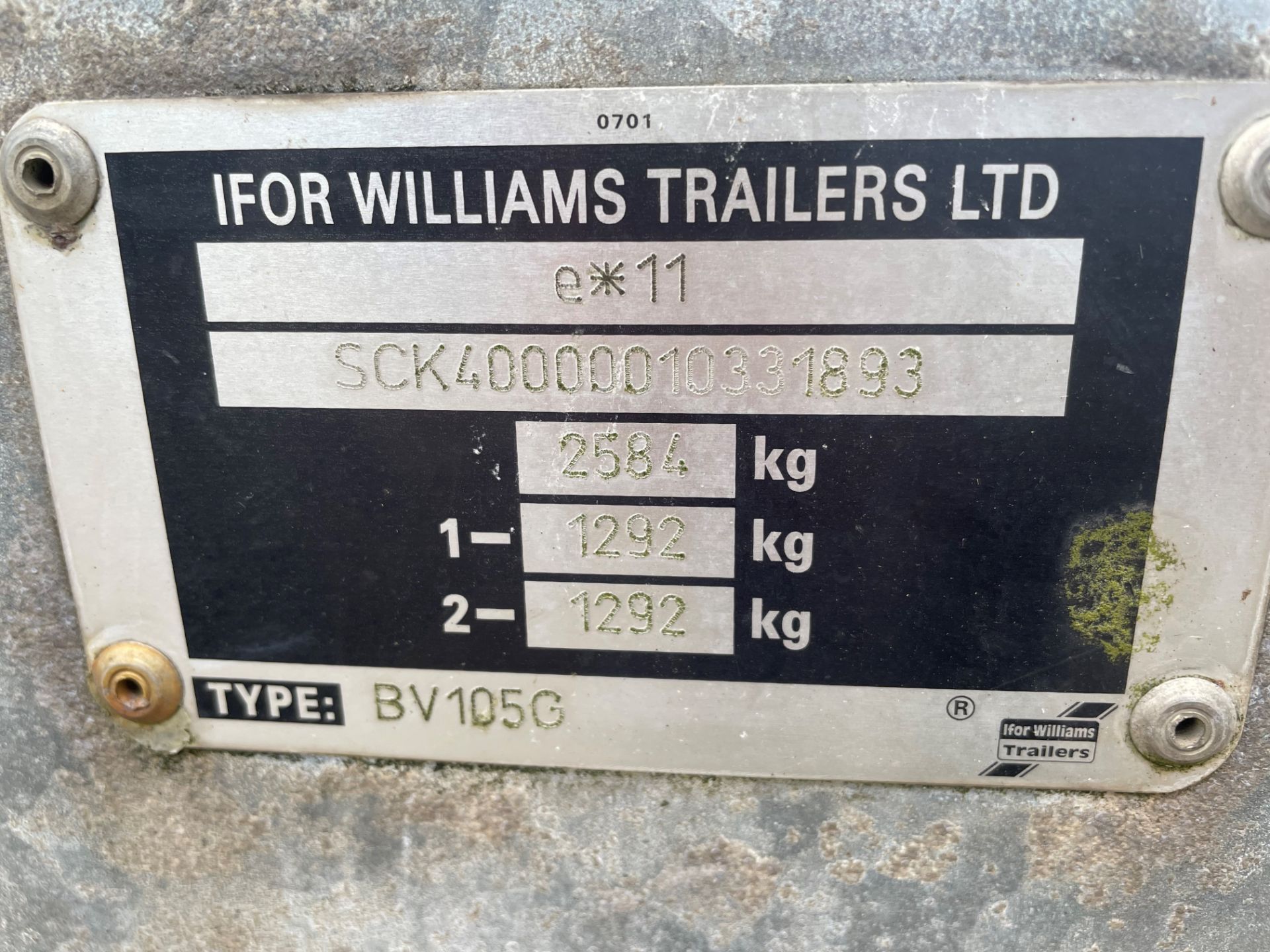 Ifor Williams E*11 twin axle enclosed box trailer - trailer dimensions: 460x200x230cm - Image 10 of 10