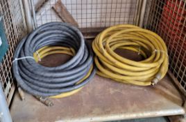 4x High pressure fire booster hose EN1947 - 19mm/55 bar