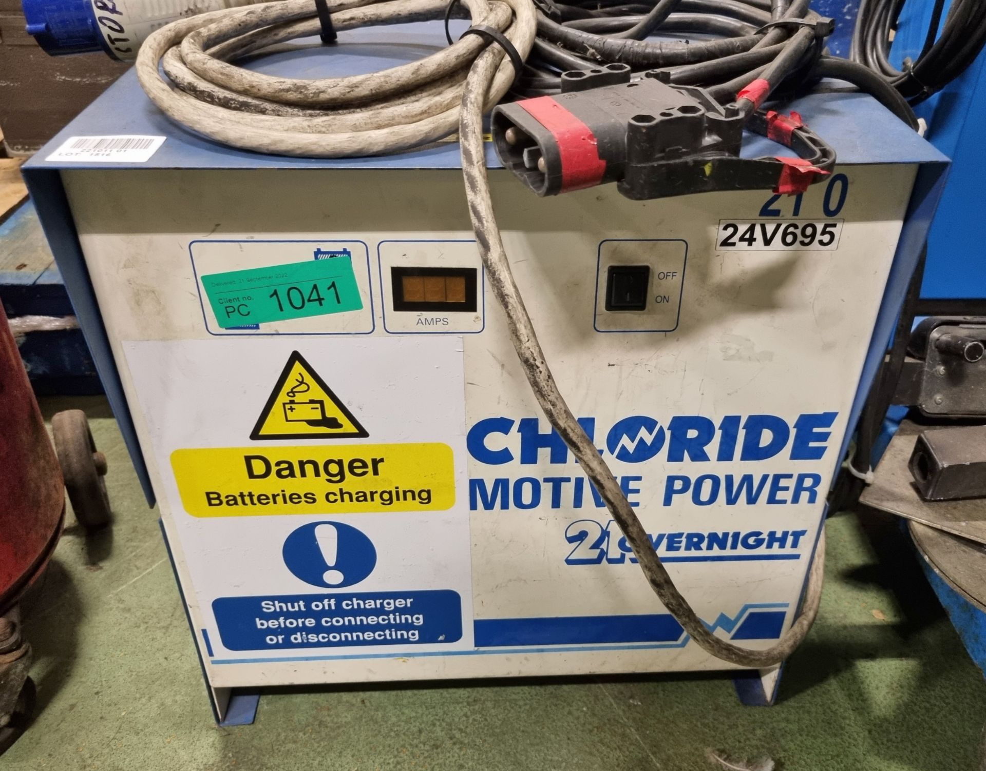 Chloride Motive Power 21 Overnight forklift charger - 24v - Image 2 of 3