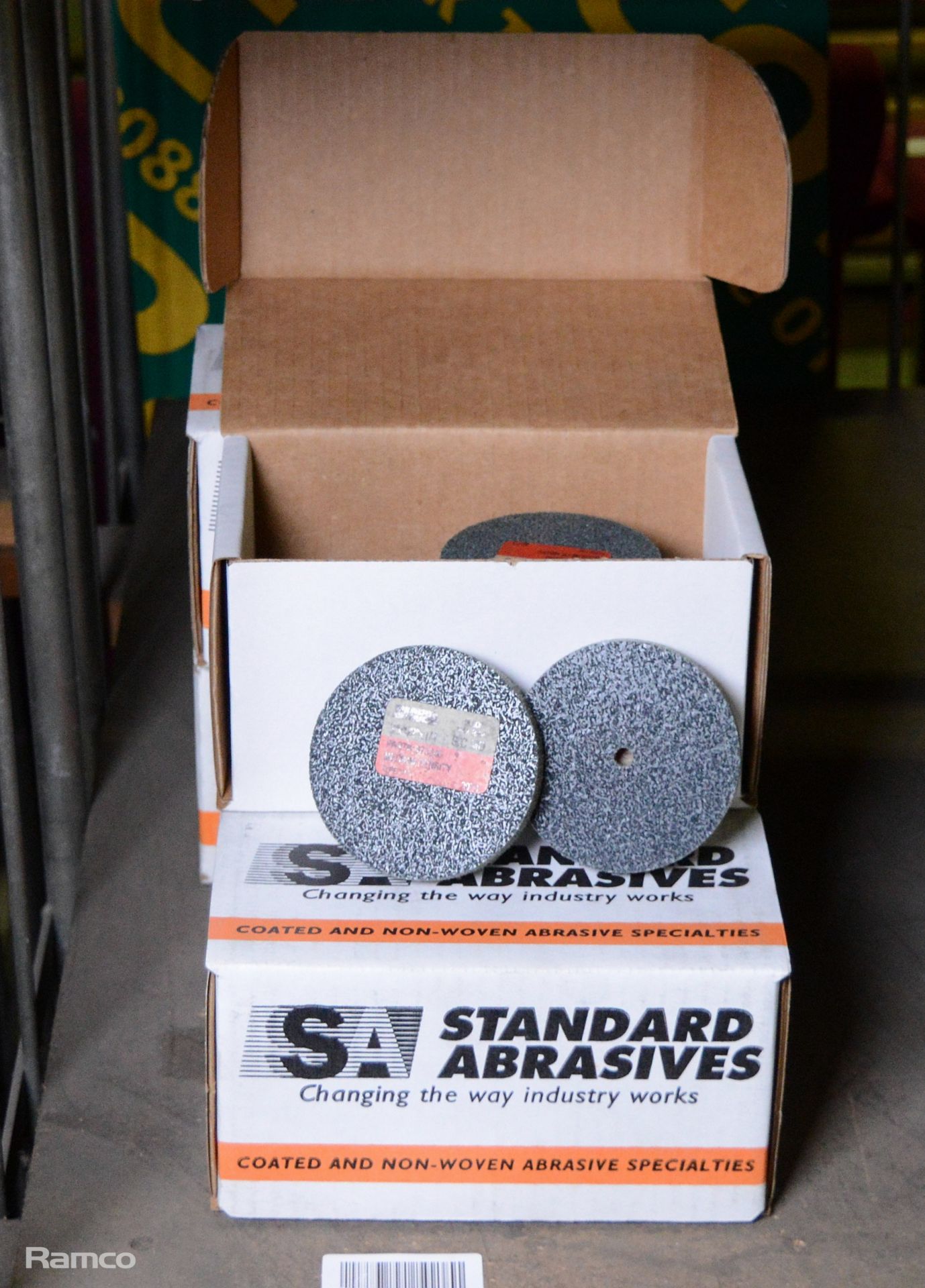 Standard Abrasives 700 series abrasive stone discs - 5 boxes - 10 discs per box
