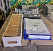 NIDA Corporation 130E console circuit trainer with circuit card and manuals