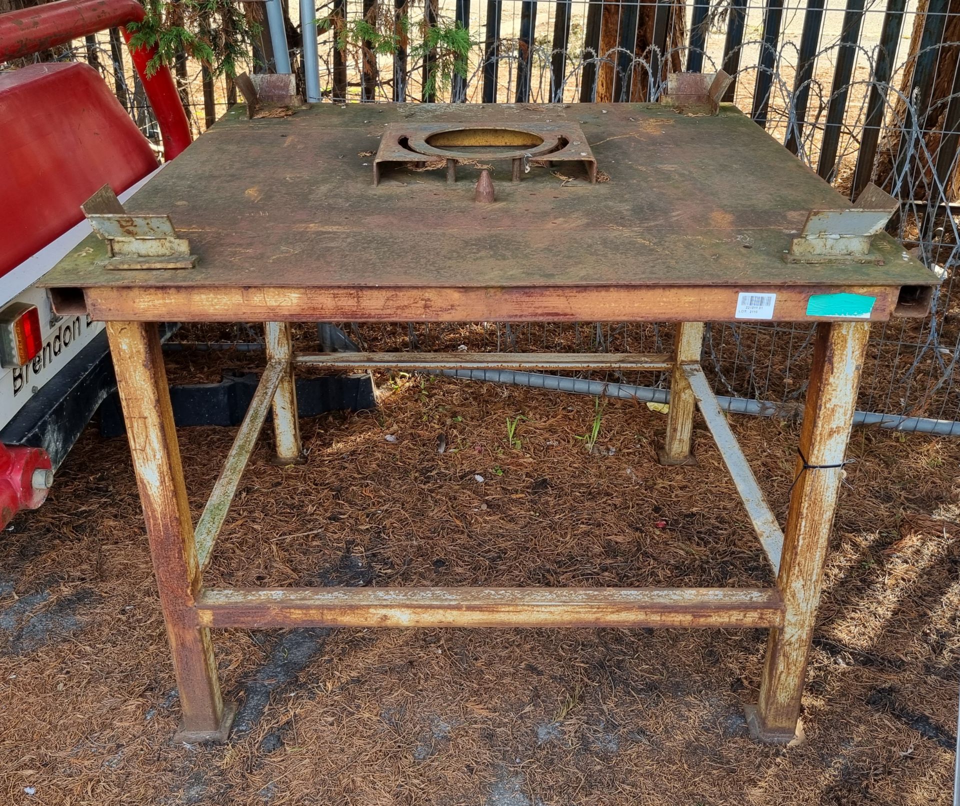 Large Steel Square Welding Table - 4ft x 4ft