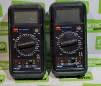 2x Rapid 318 DMM Digital Multimeters