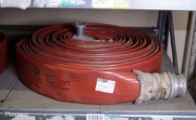 Layflat fire water hose 65mm x 20m est