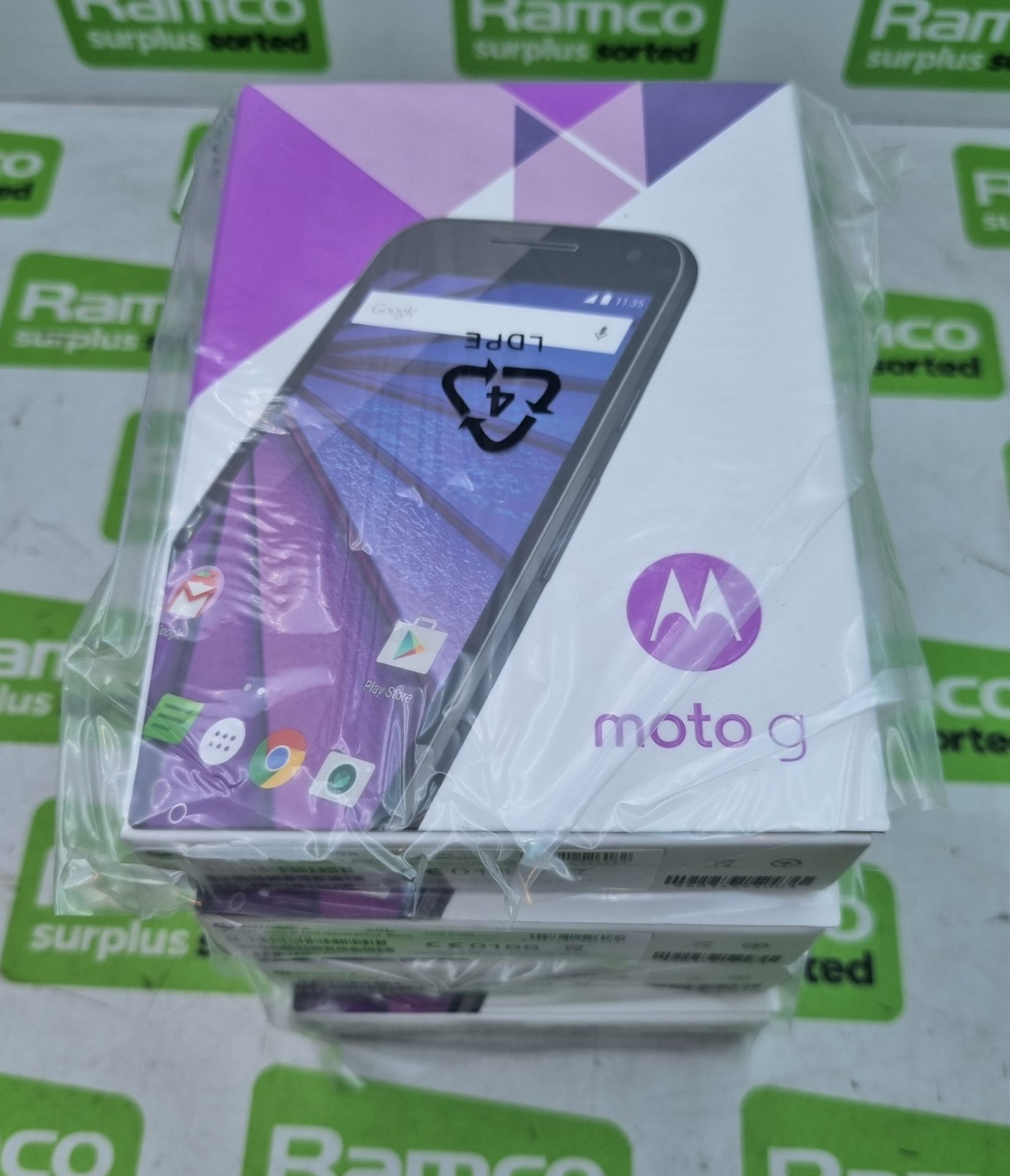 5x Motorola Moto G 3rd Gen - Pay As You Go Mobile Phone