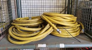 4x High pressure fire booster hose EN1947 - 19mm/55 bar