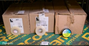 59x Advance BS EN 60454/Type 2 AT7 PVC Electrical Tape 33m, 2x Scapa 2901 Self Adhesive Tape 12mm x