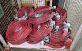 13x Layflat hose with couplings - 45mm diameter, 20m length (estimate)
