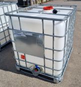Schultz 1000 Litre IBC container - with frame