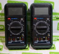 2x Rapid 318 DMM Digital Multimeters